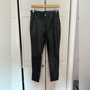 Faux Leather Pants